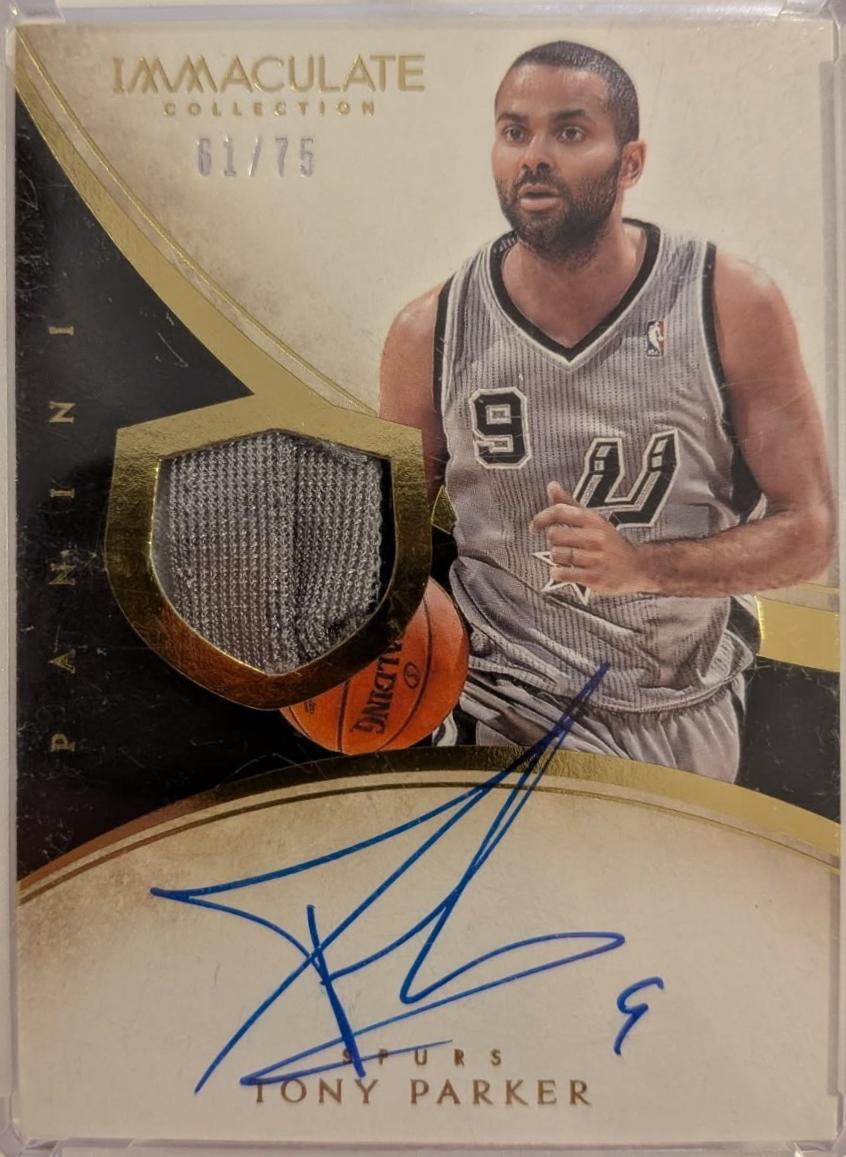 Tony Parker #164 2013-14 Panini Immaculate Collection Basketball
