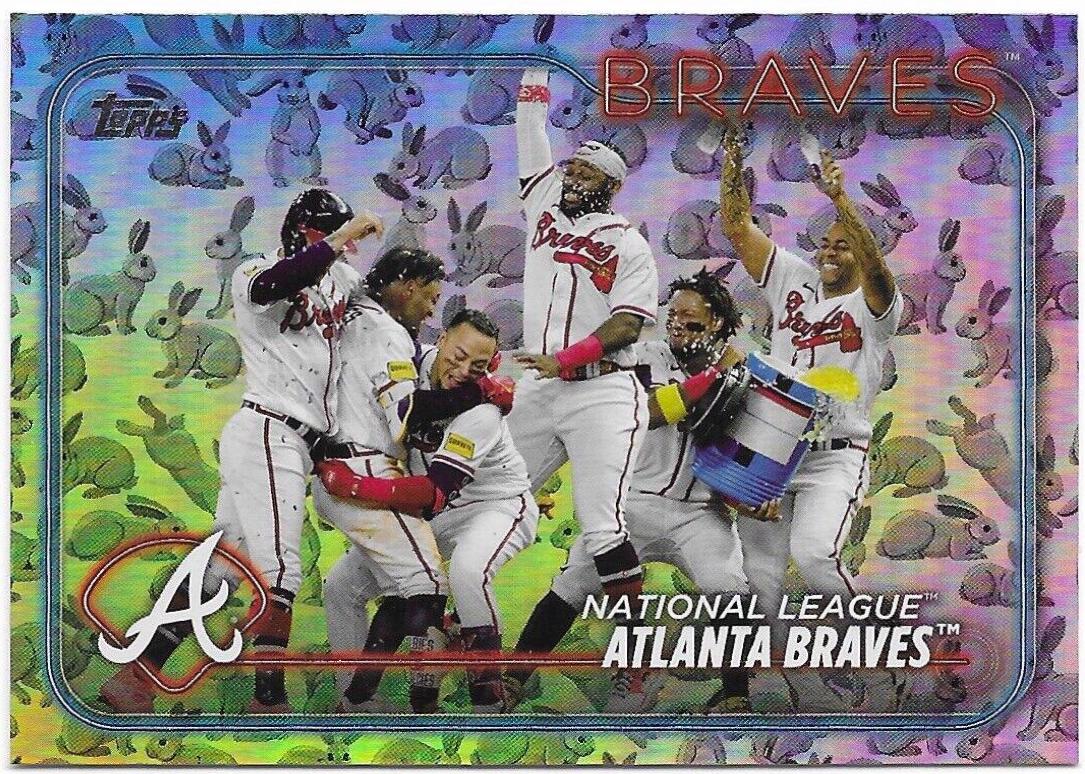 Atlanta Braves [Rabbits] #154 Prices | 2024 Topps | Baseball Cards