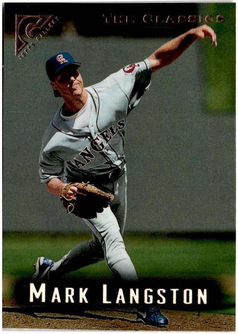 Mark Langston #4 Baseball Cards 1996 Topps Gallery