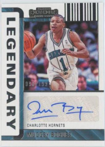 Muggsy Bogues #LC-MBG Basketball Cards 2022 Panini Contenders Legendary Autographs