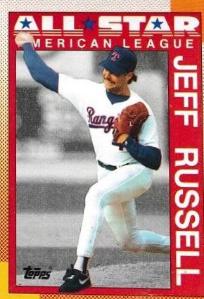 Jeff Russell #395 Baseball Cards 1990 Topps