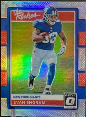 Evan Engram #10 Football Cards 2017 Panini Donruss Optic the Rookies