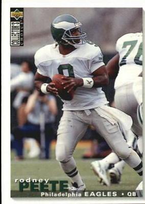 Rodney Peete #U127 Football Cards 1995 Collector's Choice Update