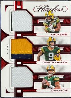 Aaron Jones / Christian Watson / Jordan Love