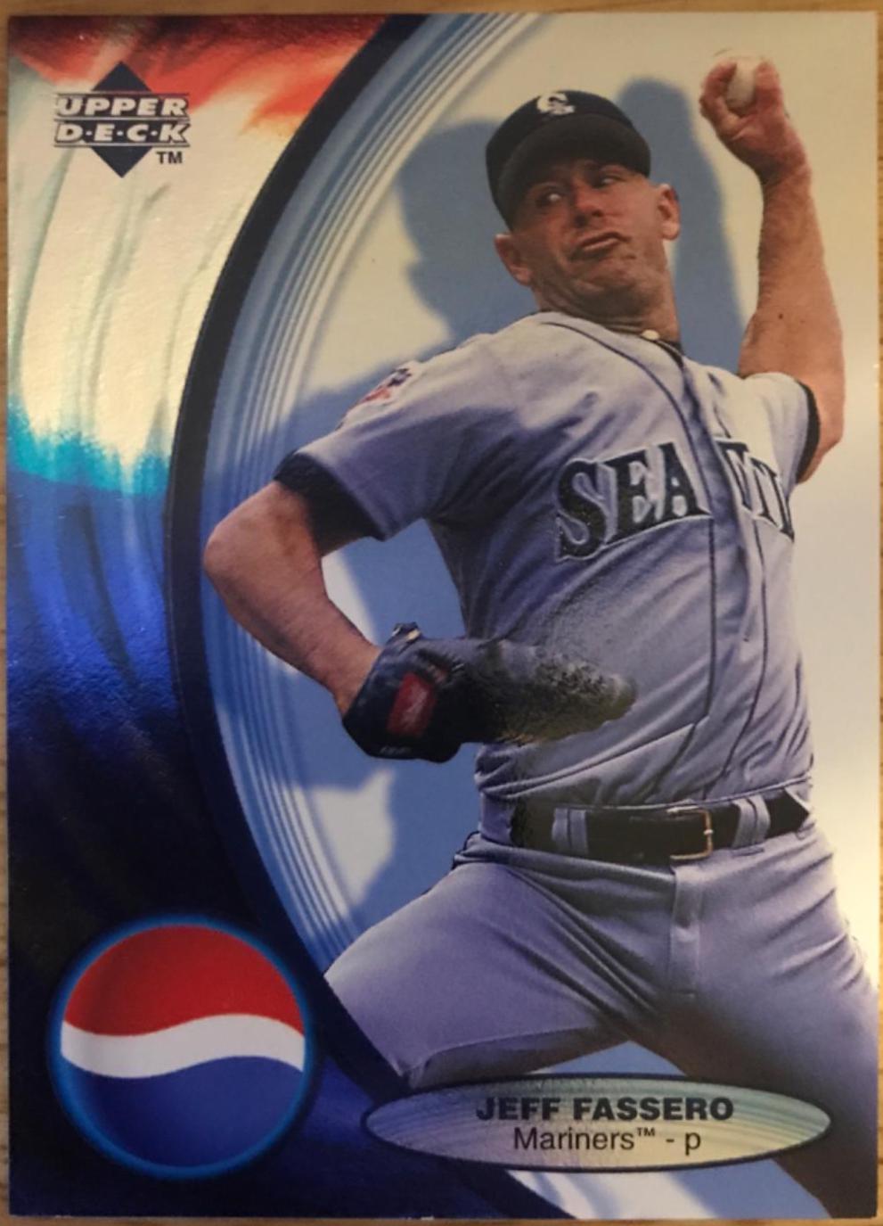 Jeff Fassero #PM-7 Baseball Cards 1998 Upper Deck Pepsi Mariners