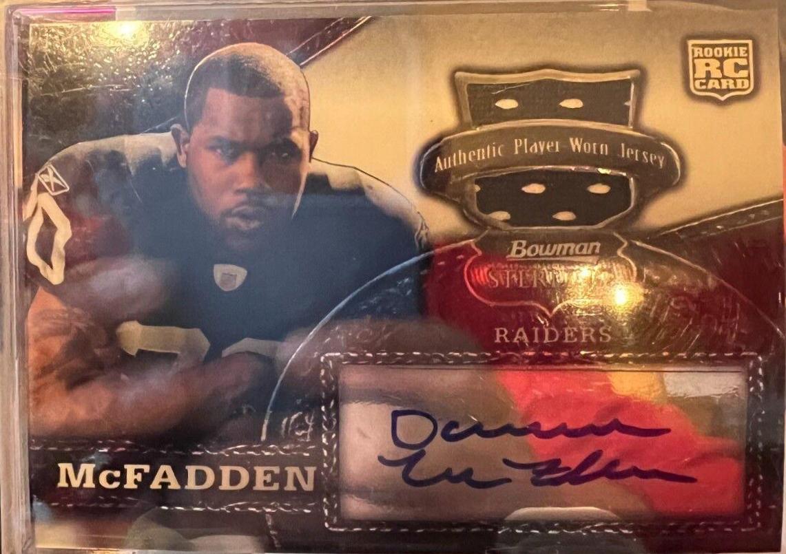 Darren McFadden #151 2008 Bowman Sterling Football