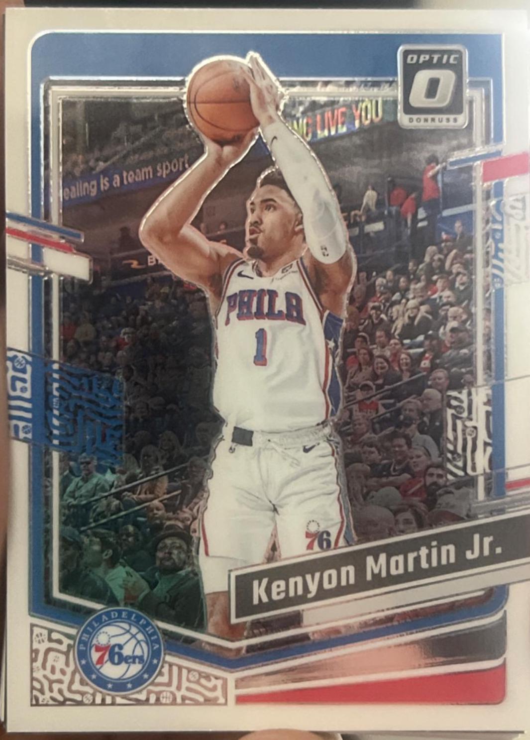 Kenyon Martin Jr. #132 Basketball Cards 2023 Panini Donruss Optic