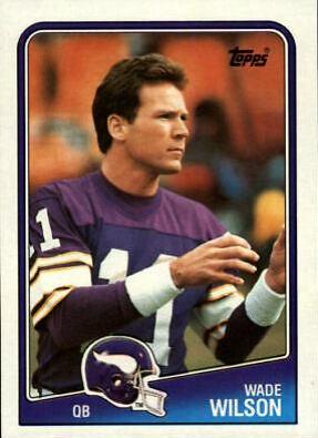 Wade Wilson #147 Football Cards 1988 Topps