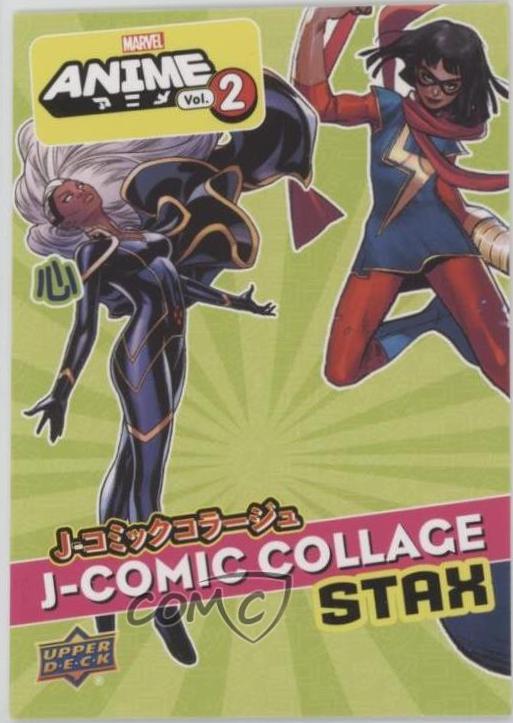 Women of Marvel #MS-5c Marvel 2023 Upper Deck Anime Volume 2 Stax