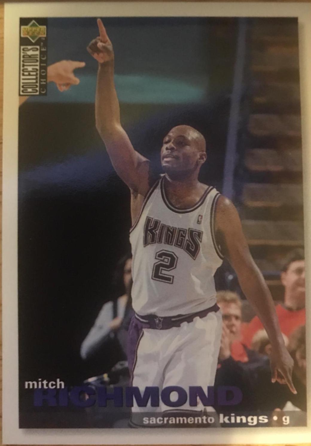 Mitch Richmond #263 Basketball Cards 1995 Collector's Choice
