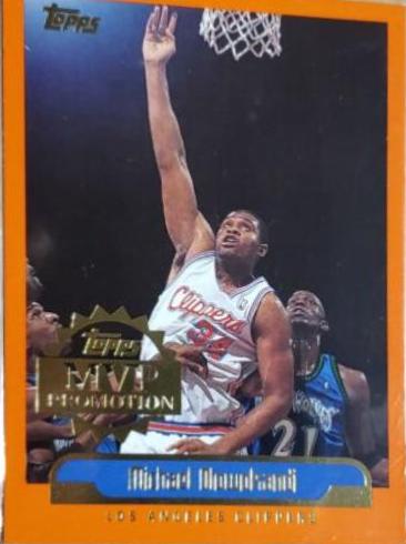 michael olowokandi #28 Basketball Cards 1999 Topps