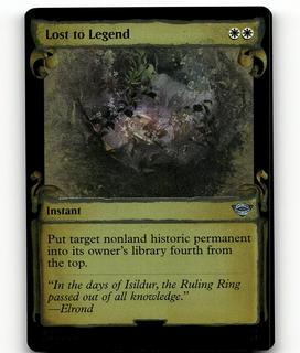 Lost to Legend
