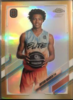 Bryson Warren [Gold Refractor] #75