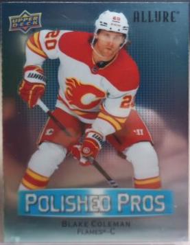 Blake Coleman #PP-15 Hockey Cards 2023 Upper Deck Allure Polished Pros