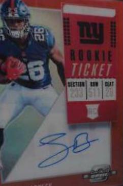 Saquon Barkley [Autograph Red] #102