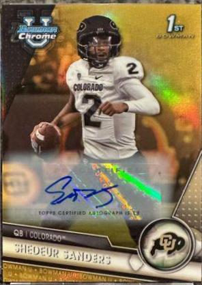Shedeur Sanders [Autograph Gold] #16