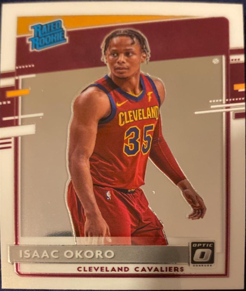 Isaac Okoro #155 Basketball Cards 2020 Panini Donruss Optic