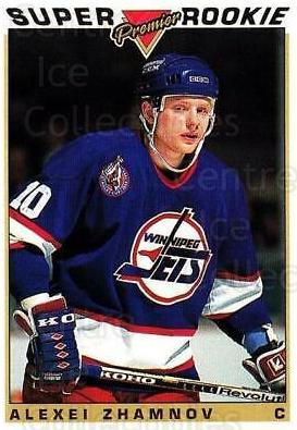 Alexei Zhamnov #128 Hockey Cards 1993 Topps Premier