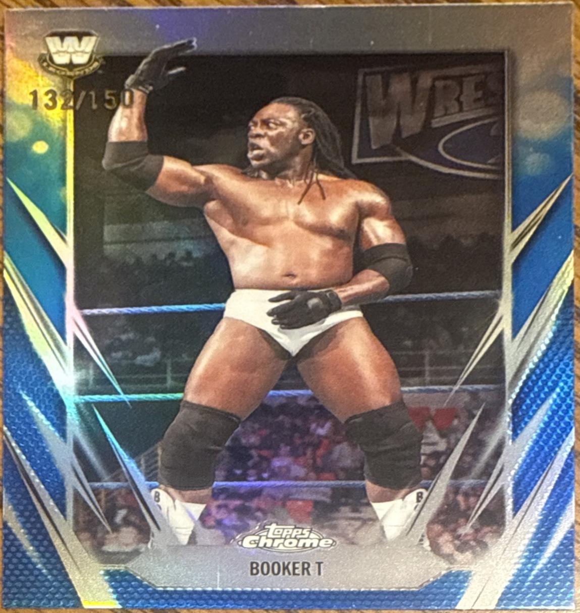 Booker T [Blue Refractor] #71