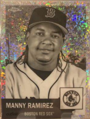 Manny Ramirez [Black & White Mini-Diamond Refractor] #238