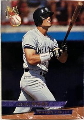 Kevin Maas #243 Baseball Cards 1993 Ultra