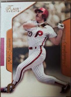 Mike Schmidt #20 Baseball Cards 2003 Flair Greats