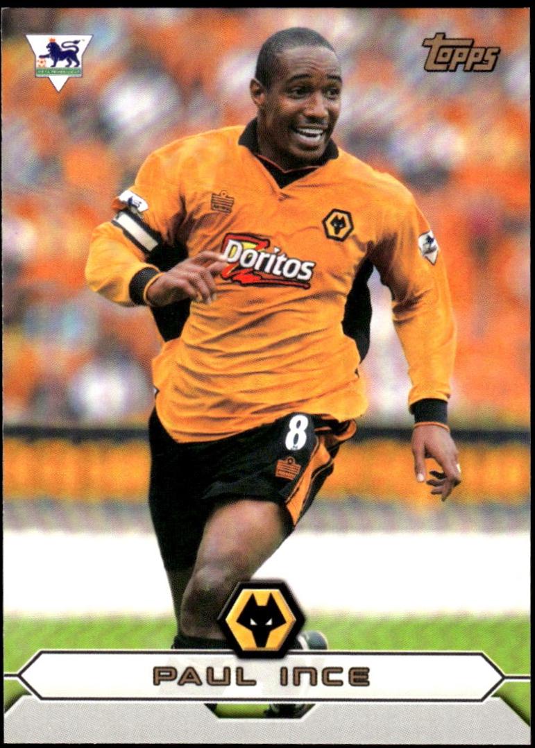 Paul Ince #W4 2003 Topps Premier Gold Soccer