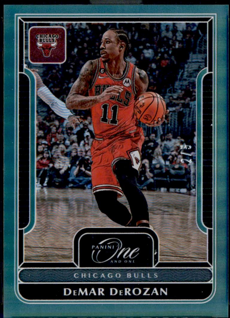 DeMar DeRozan #18 2022-23 Panini One and One Basketball
