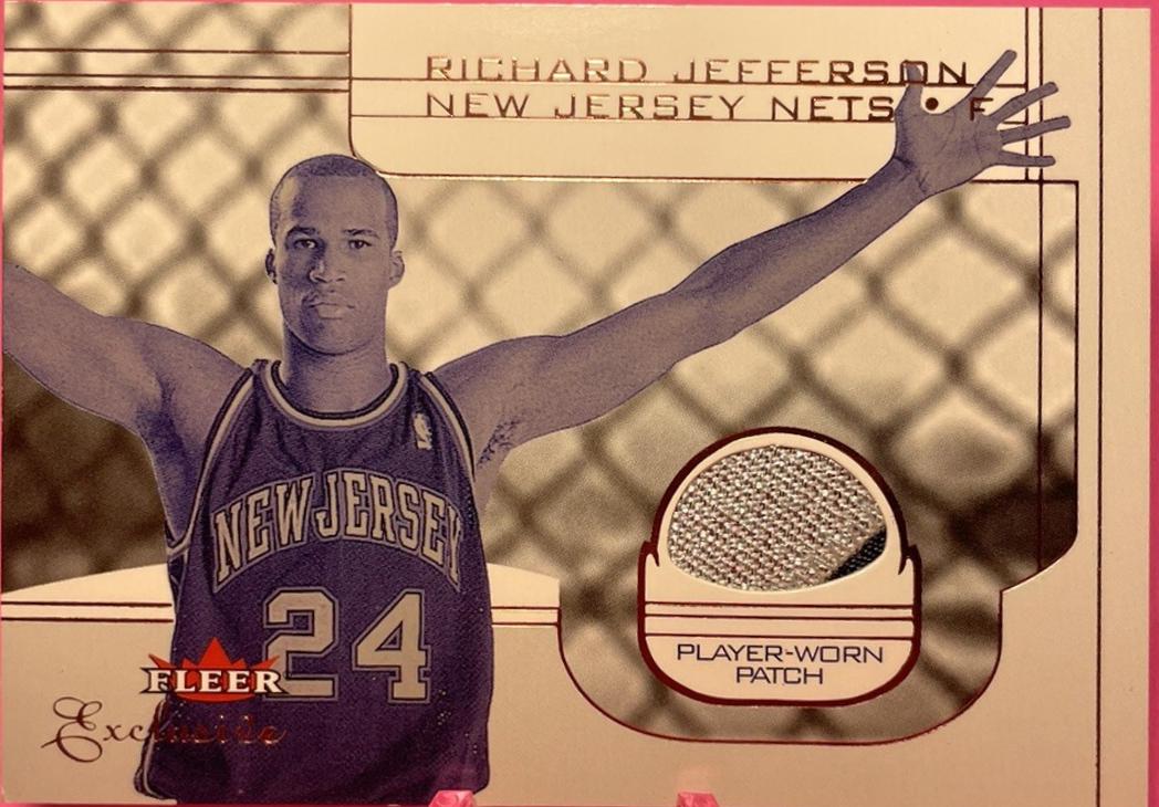 Richard Jefferson #124 2001-02 Fleer Exclusive Basketball