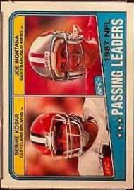 B.Kosar, J.Montana [Passing Leaders] #215