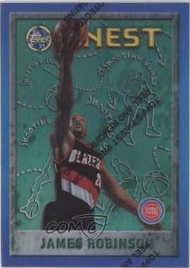 James Robinson Refractor w Coating #8 Basketball Cards 1995 Finest