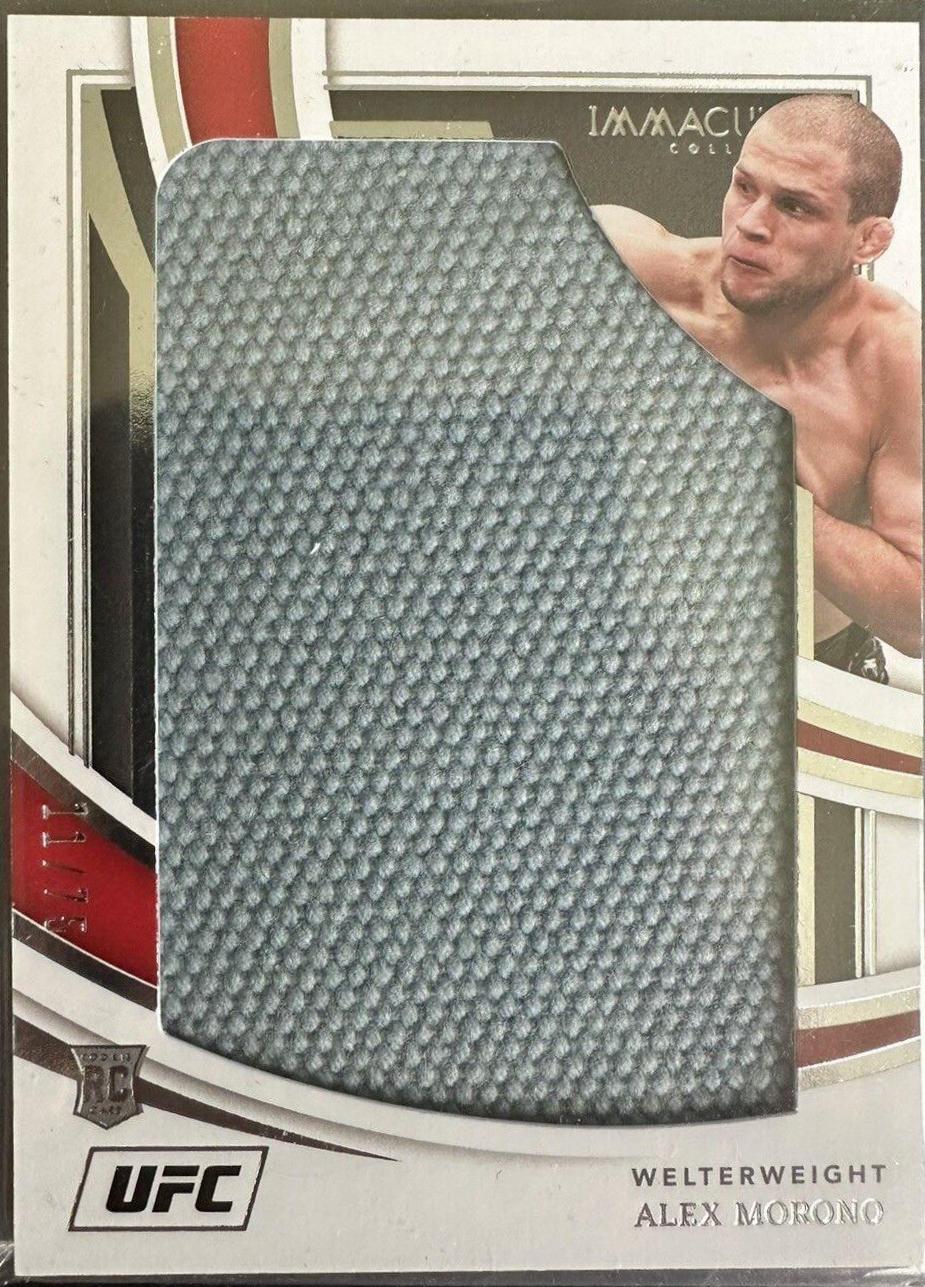 Alex Morono #OC-AMR Ufc Cards 2022 Panini Immaculate UFC Jumbo Octagon Canvas