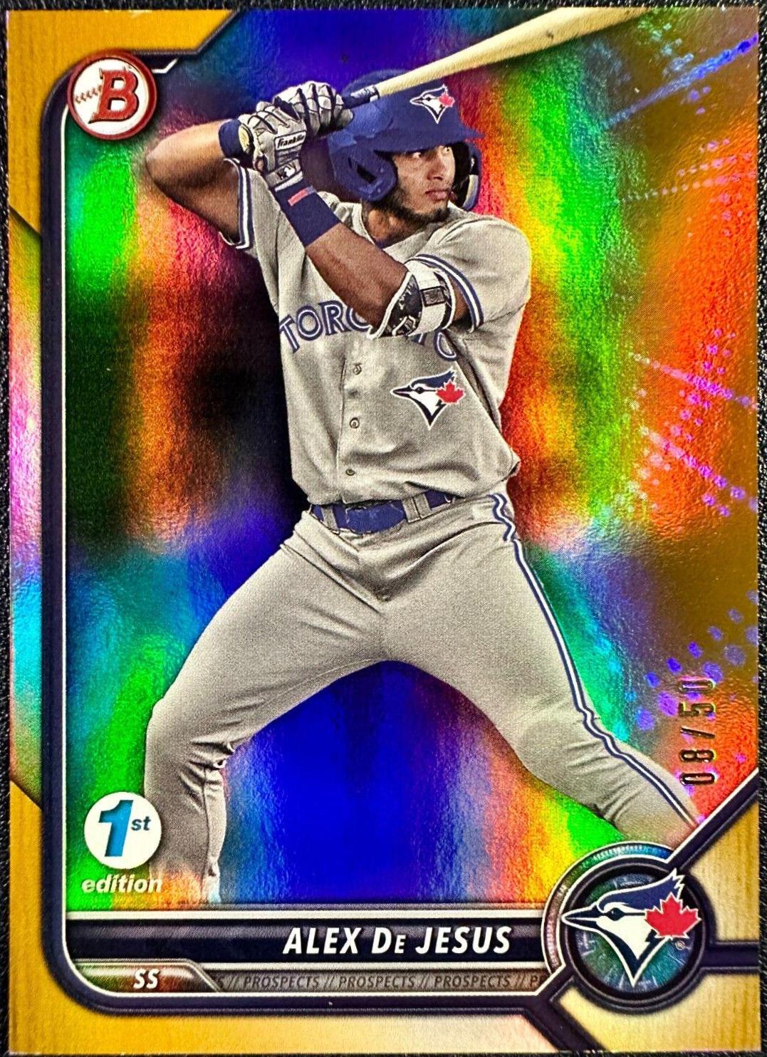Alex De Jesus [Gold] #BD-147