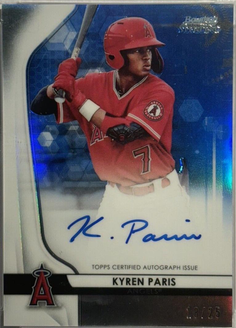 Kyren Paris [Blue Refractor] #KP