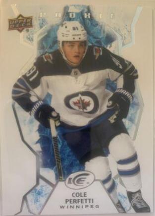 Cole Perfetti #104 Hockey Cards 2021 Upper Deck Ice