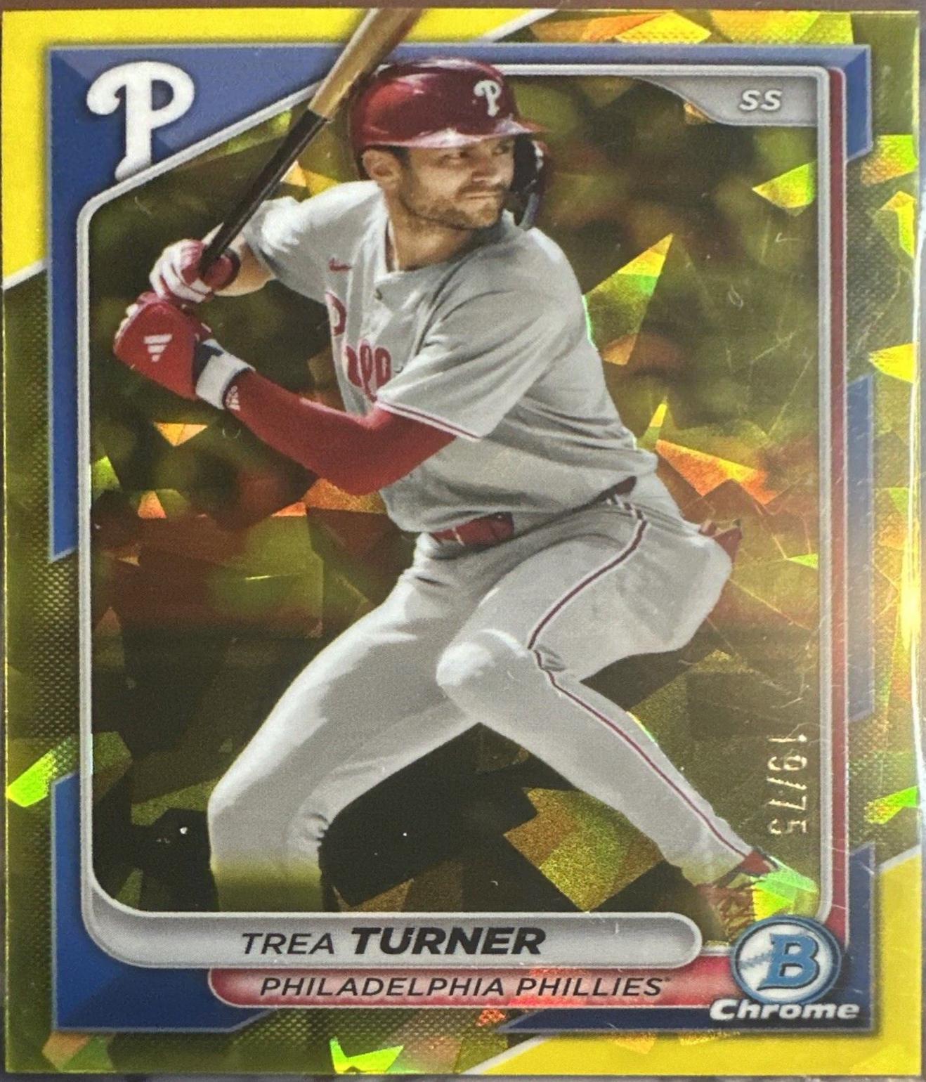 Trea Turner [Yellow Sapphire] #21