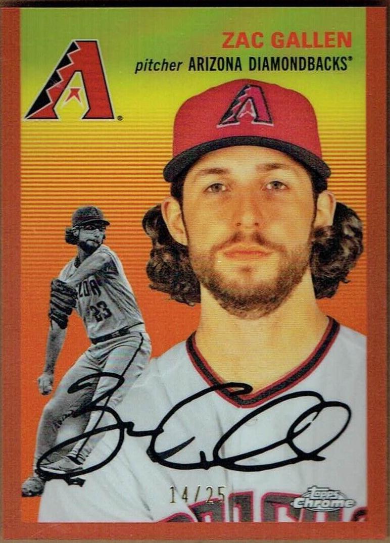 Zac Gallen [Orange Refractor] #196