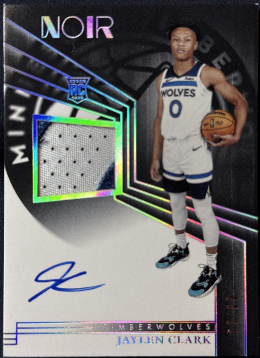 Jaylen Clark #373 2023 Panini Noir Basketball
