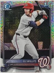 Eli Willits [Mojo] #BDC-1 Baseball Cards 2025 Bowman Draft Chrome Prices