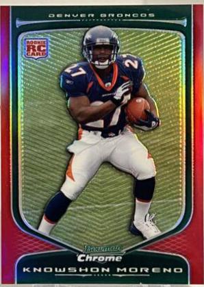 Knowshon Moreno [Red Refractor Autograph] #127