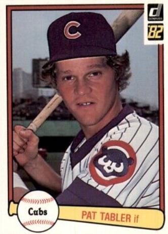 Pat Tabler #529 Baseball Cards 1982 Donruss