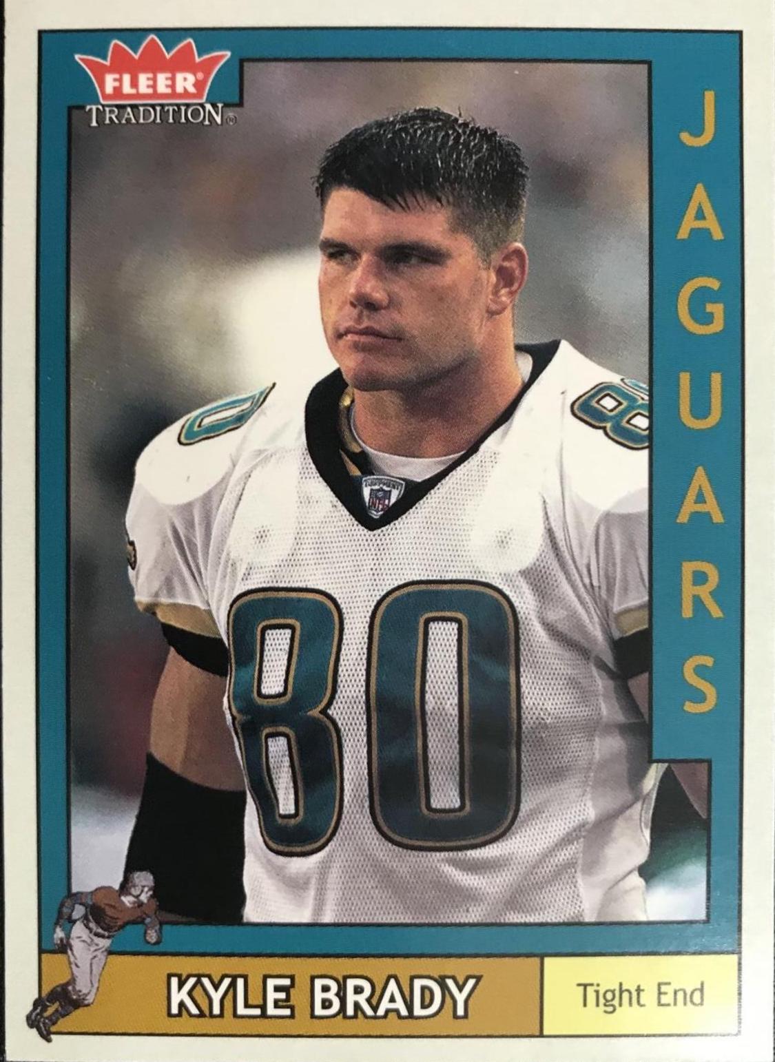 Kyle Brady #17 Football Cards 2003 Fleer Tradition