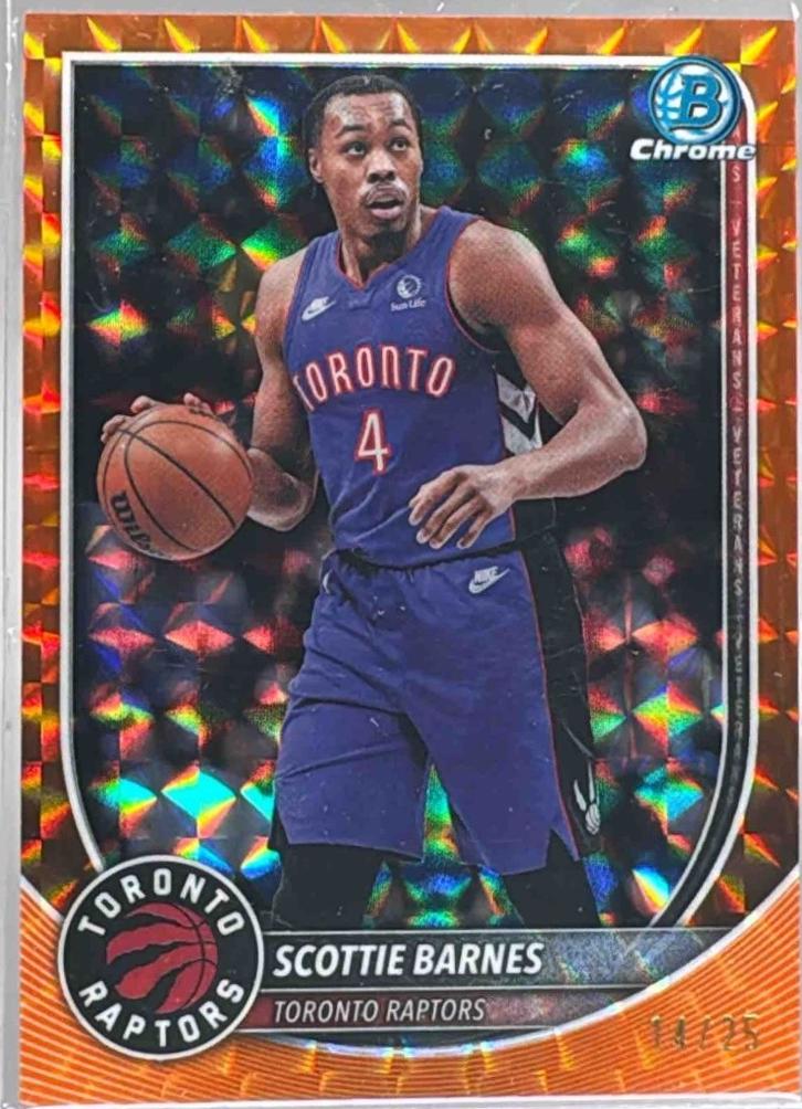 Scottie Barnes [Orange Geometric] #BCV-68