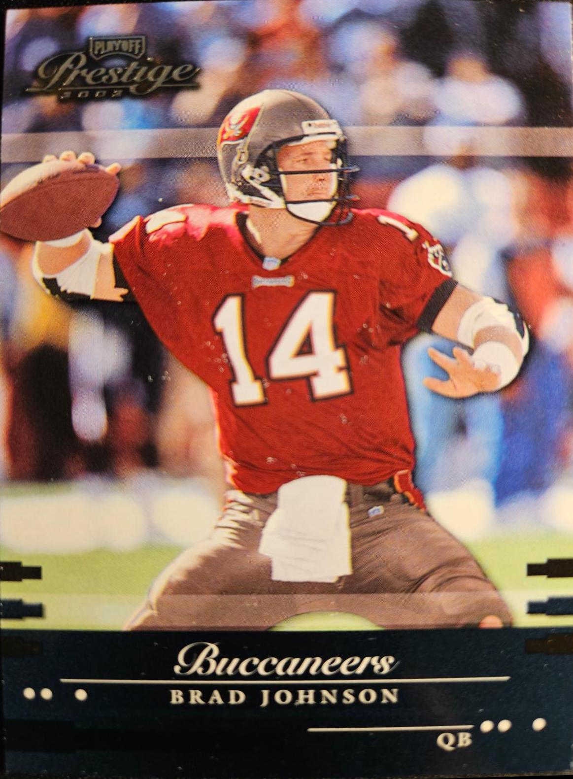 Brad Johnson #139 2002 Playoff Prestige Football