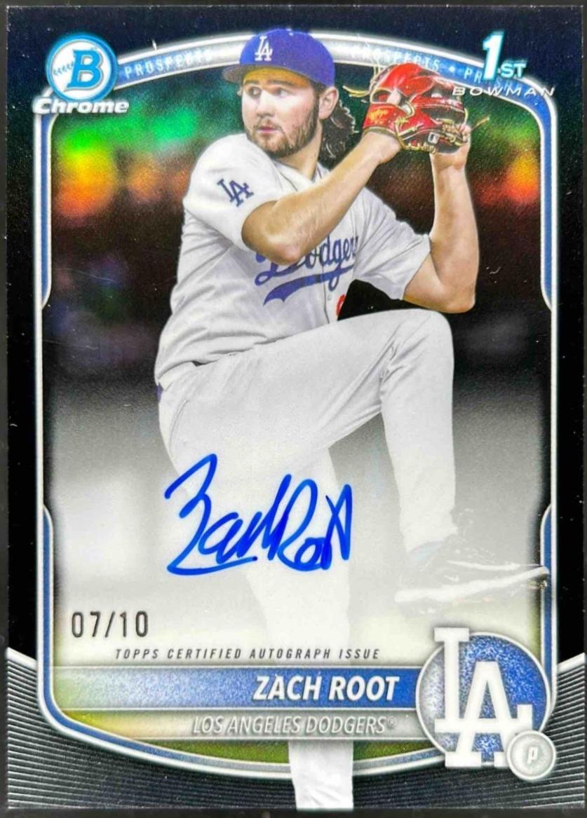 Zach Root [Black Refractor] #CPA-ZR