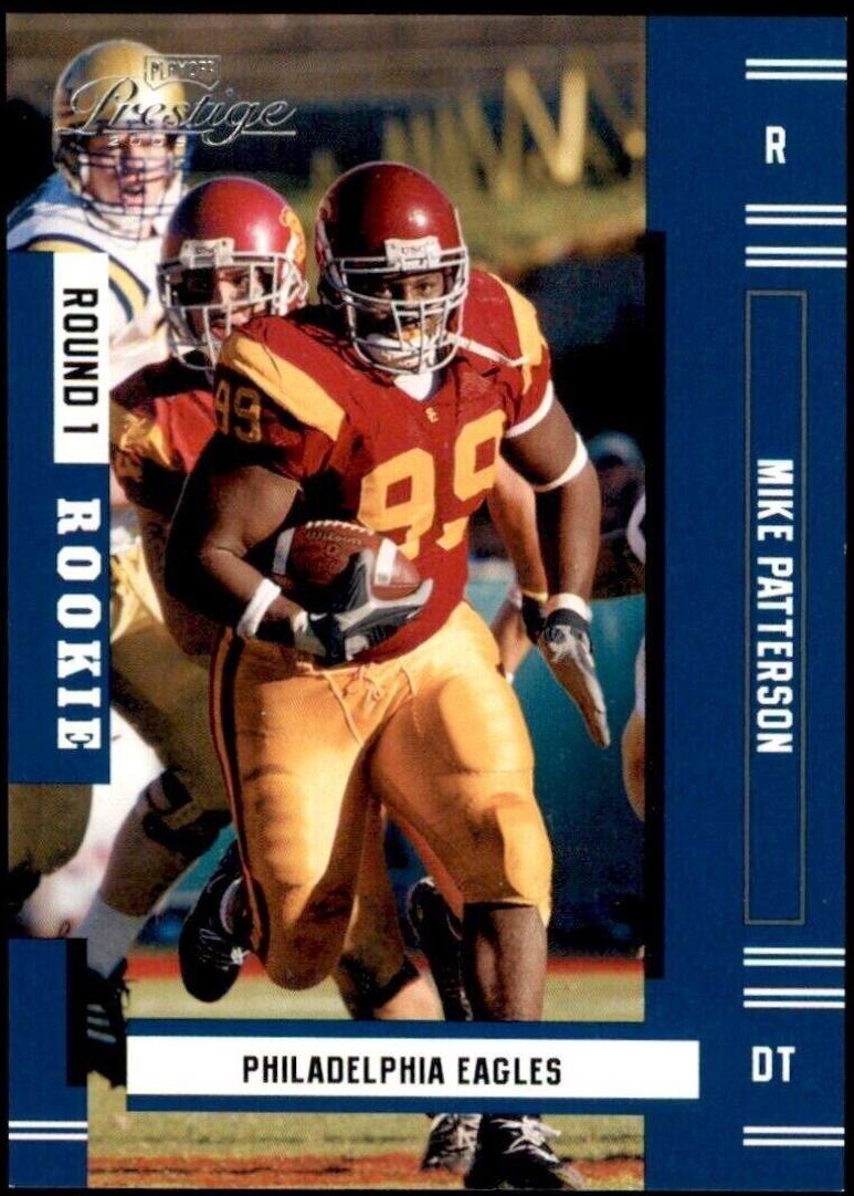 Mike Patterson #224 2005 Playoff Prestige Football
