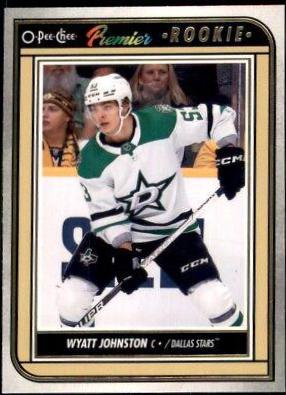 Wyatt Johnston #P-95 Hockey Cards 2022 O Pee Chee Premier