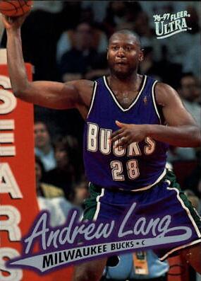 Andrew Lang #210 Basketball Cards 1996 Ultra