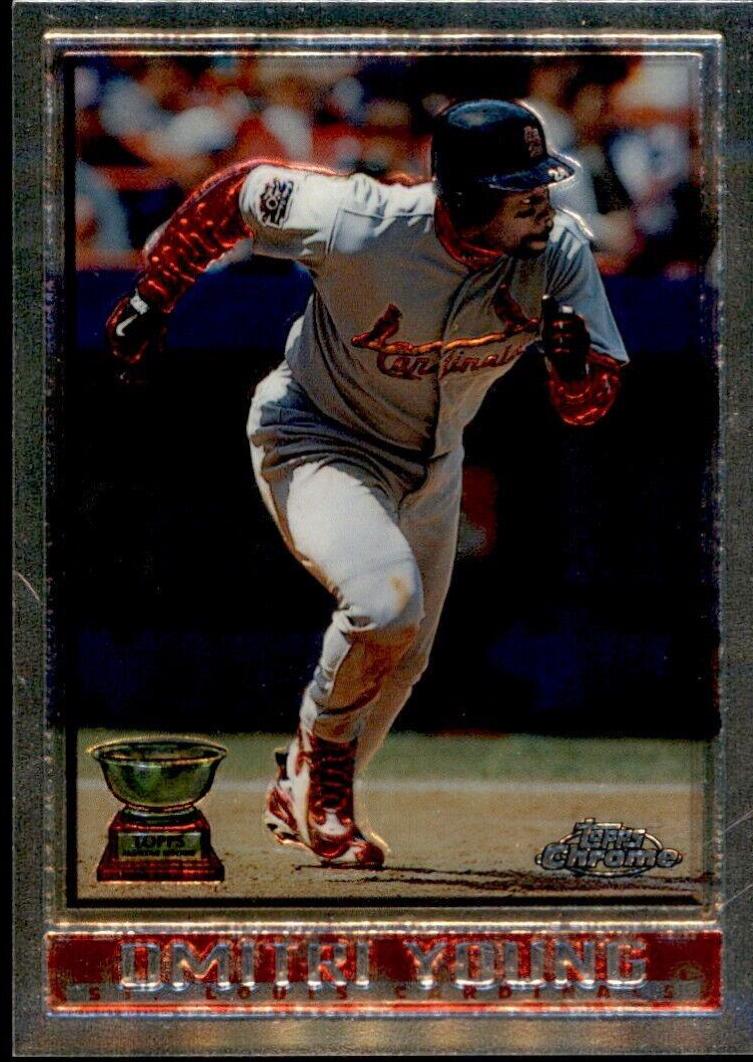 Dmitri Young #22 Baseball Cards 1998 Topps Chrome