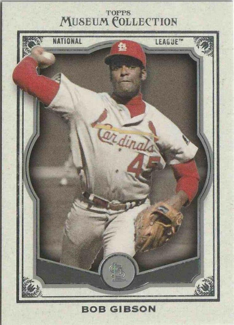 Bob Gibson #5 Baseball Cards 2013 Topps Museum Collection